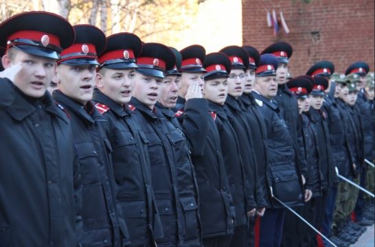 Воспитанники Бердского казачьего кадетского корпуса дали торжественную клятву